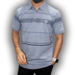 Premium Quality Stitch Fabric Step Polo T-shirt  For Man By MCL